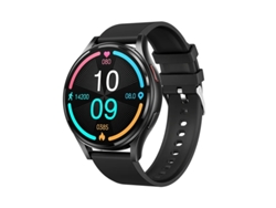Reloj inteligente Bestvite 1.43 con Bluetooth, llamadas y ECG (negro)