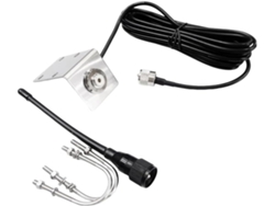 Antena marina VHF 156-163 MHz, impermeable, RG 58, 5 m, montaje en L, para veleros y yates. SFUSHOS
