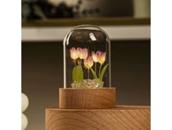 2026-lámpara De Noche De Tulipe Led Lateral Luz Ambiental Decorativa Ornamental Púrpura