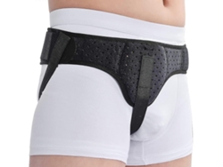 Faja Para Hernia Inguinal Adulto Soporte Y Compresión Intestinal Pequeña Tallas M L Xl Black M