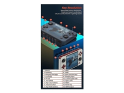 Consola De Videojuegos Retro R40s 16gb64gb Wifibt Linux Negro