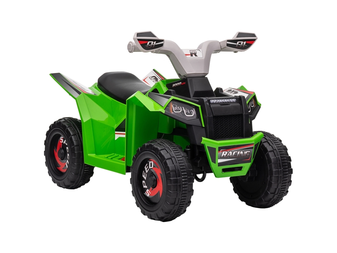 Quad 2,5 Km/h Marcha Adelante Marcha Atrás 18-36 Meses