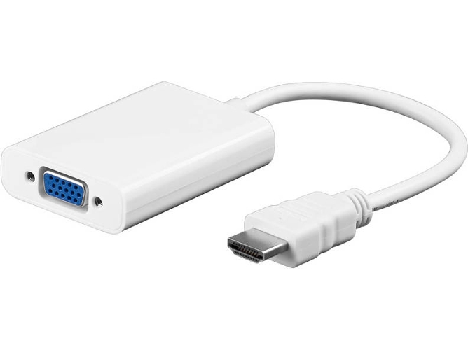 Adaptador HDMI GOOBAY HDMI - VGA/3.5mm, M/F