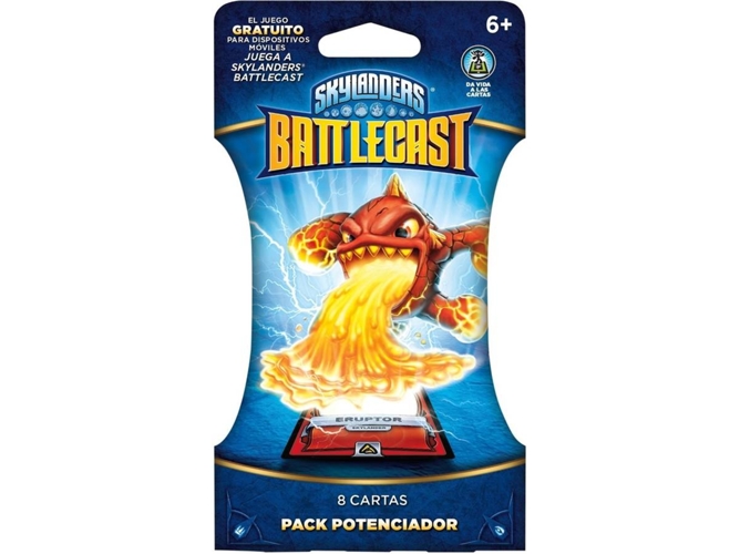 Juego de Cartas AC Skylanders Battlecast Pack Potenciador