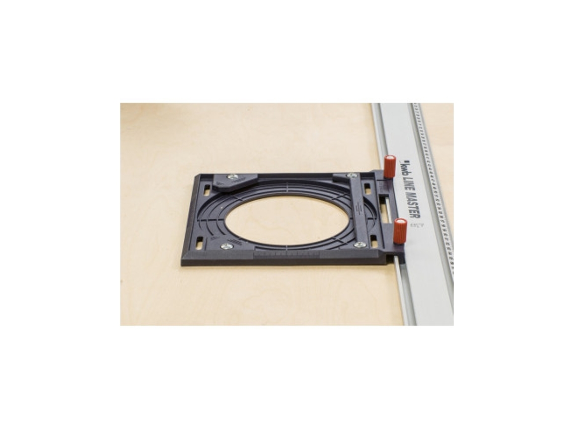 Guia para Acoplar Fresadora Line Master KWB