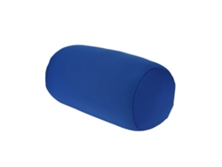 Microesferas para respaldo y cuello, soporte cómodo para dormir y viajar, azul