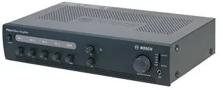 BOSCH Ple-1Me060-Eu Amplificador Mezclador de 60W Con 4 Micrófonos Y Entrada de Música Ambiental.