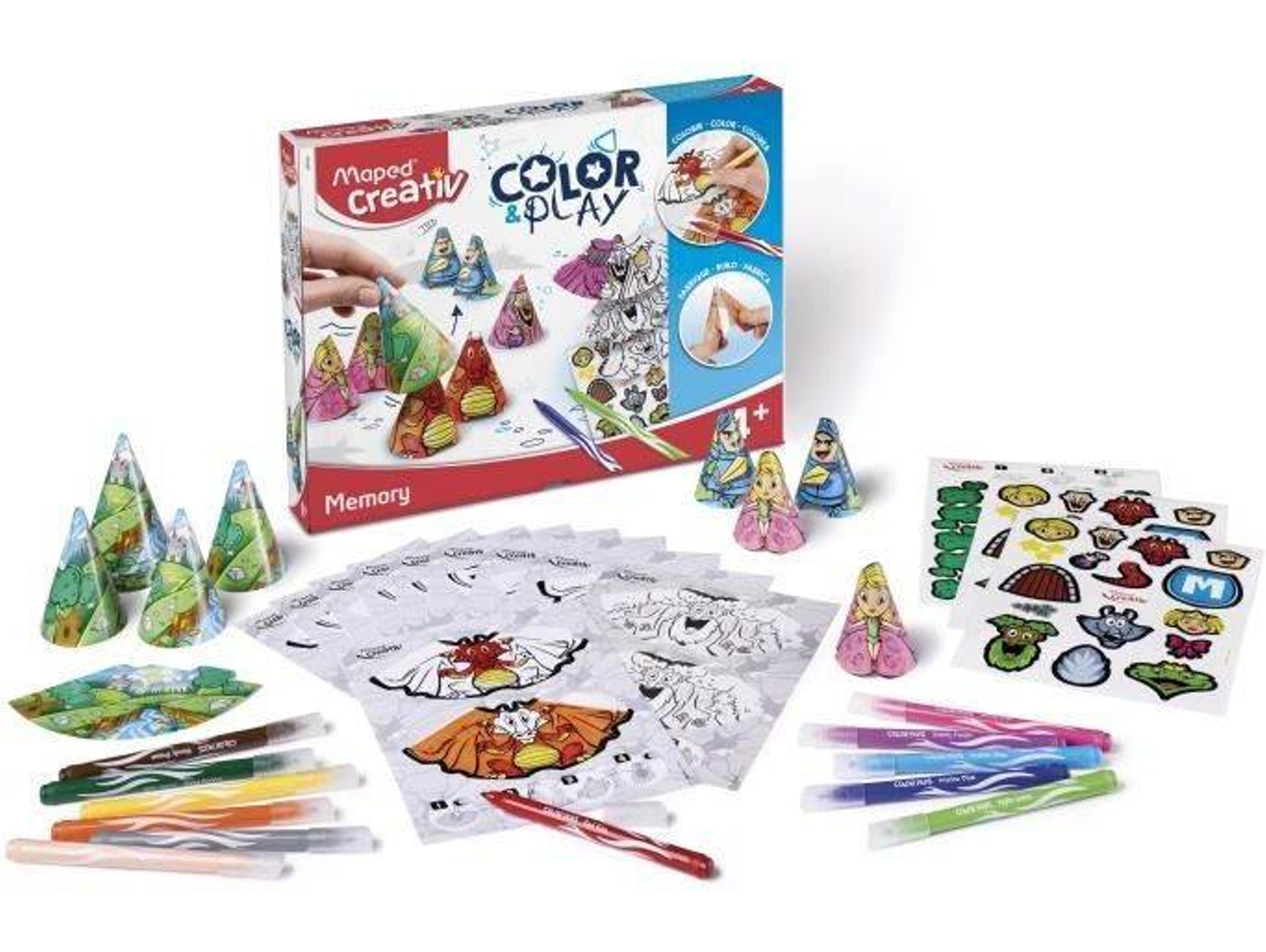Juego Pedagógico MAPED Color & Play
