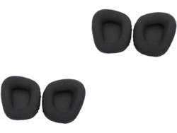 2 Pares De Almohadillas De Espuma Viscoelástica De Alta Elasticidad Para Auriculares