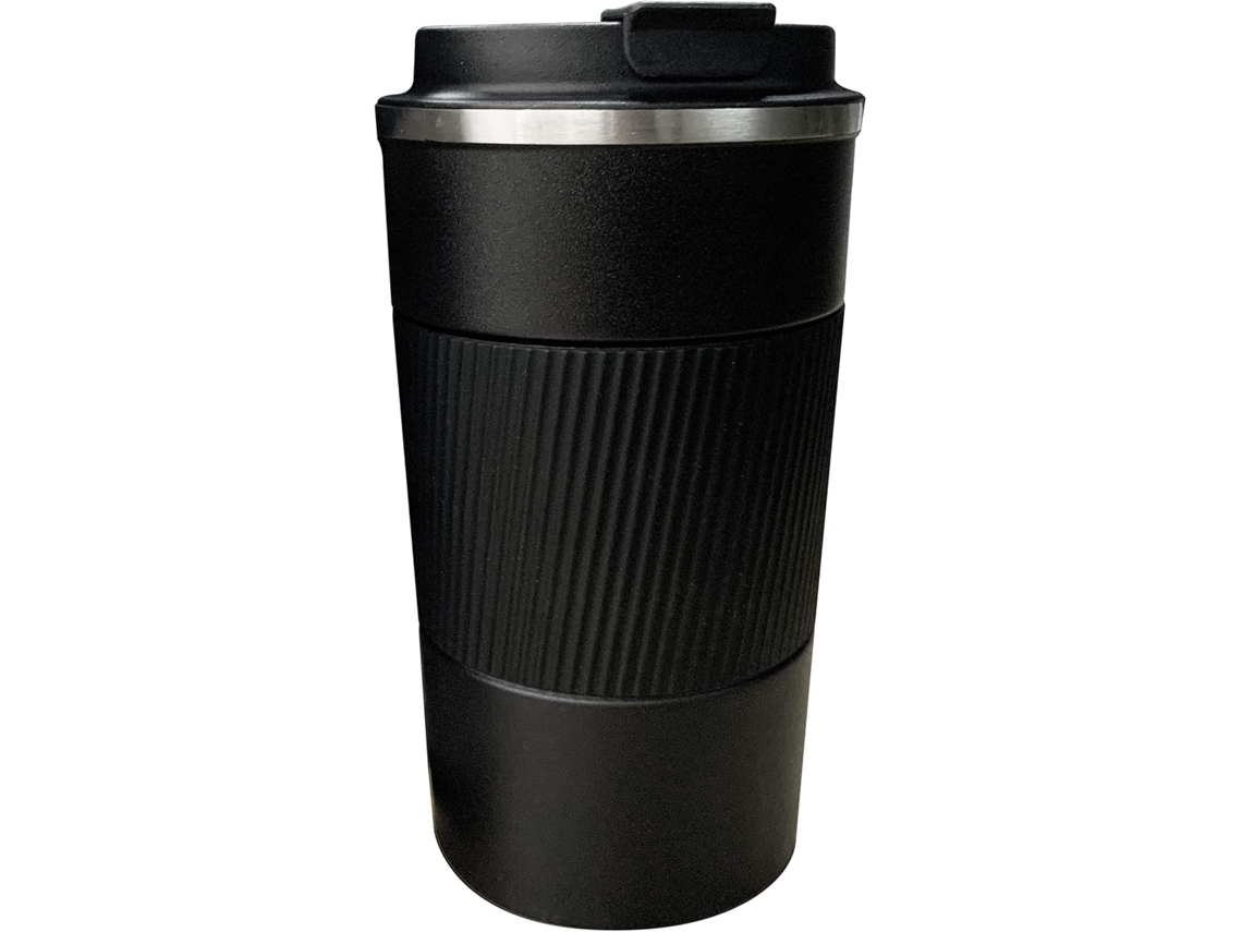 Taza Térmica Inox Negro, Vaso Café Frío Caliente