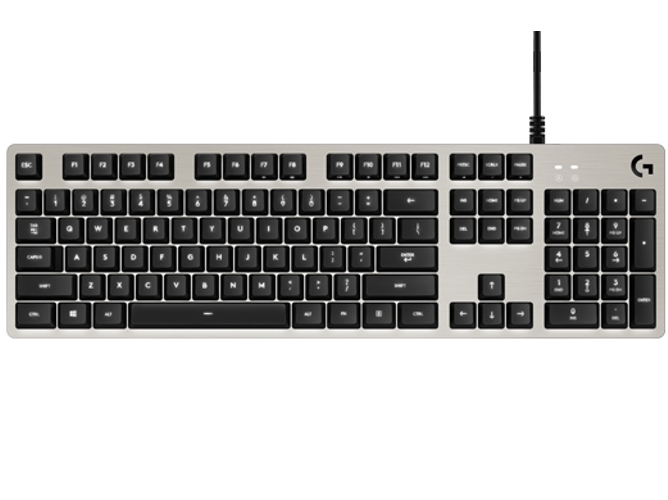 Teclado Gaming LOGITECH G413 (Mecánico - Inglés - Negro)