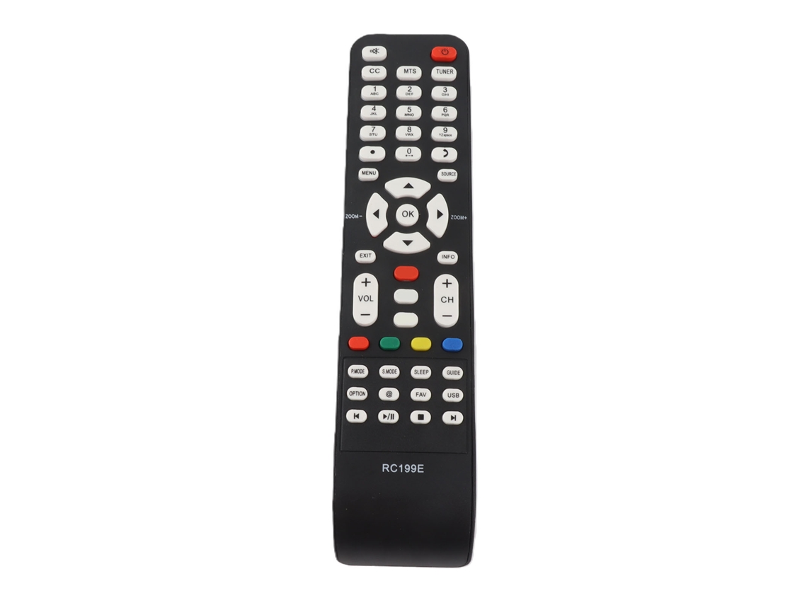 Control Remoto (resistente Al Desgaste, Botones Grandes) Para Tv Lcd Inteligente Tcl Control Remoto Rc199e (control Remoto Enviado Sin Batería)