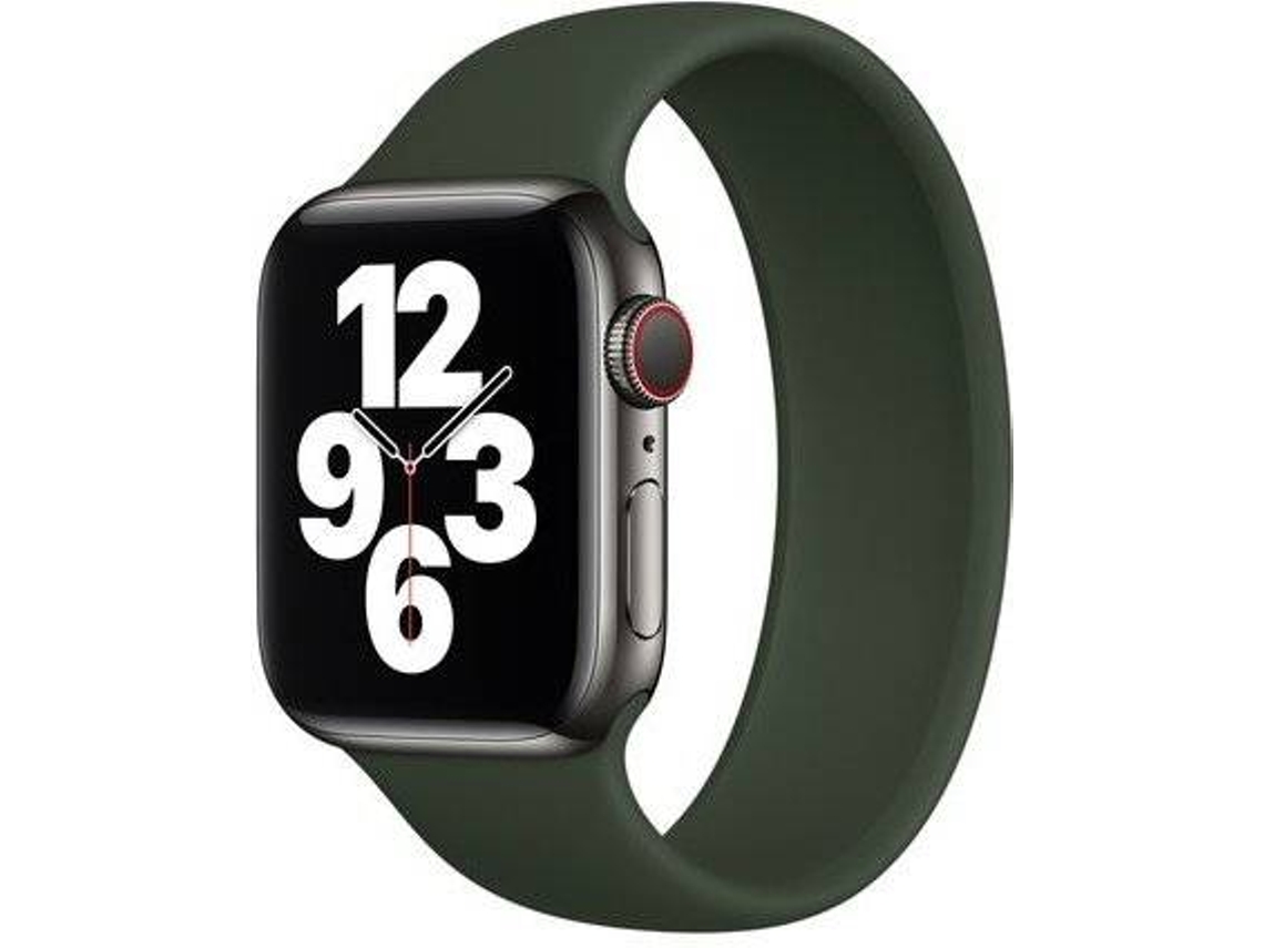 Correa Apple Watch Series 7 41mm PHONECARE Solo SiliconSense Verde Oscuro