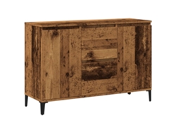 Maison Exclusive - Aparador De Madera De Ingeniería Envejecida 102x35x70 Cm