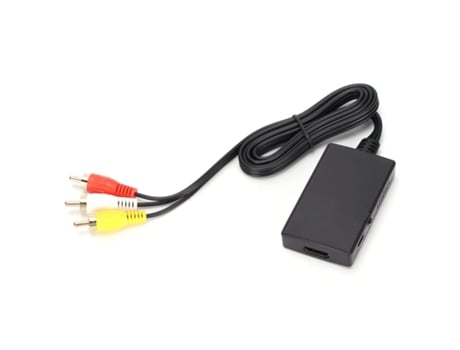 Convertidor HDMI a RCA adaptador convertidor de audio y video compuesto HDMI a AV compatible con PAL/NTSC para TV Stick para PS4 reproductor de DVD...