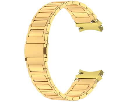 Pulseira de relógio fina em aço adequada para Samsung Watch 4/5 Oro INF