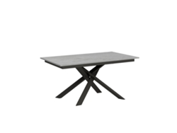 Mesa de Comedor ITAMOBY Ganty (90x160/220 - Paneles de Melamina - Cemento)