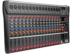 Mezclador de audio, múltiples canales de entrada, rendimiento de alta calidad, DX16 OEM
