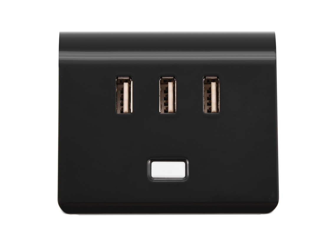 Concentrador Usb De 4 Puertos De Alta Velocidad Con Compatibilidad Multi-dispositivo