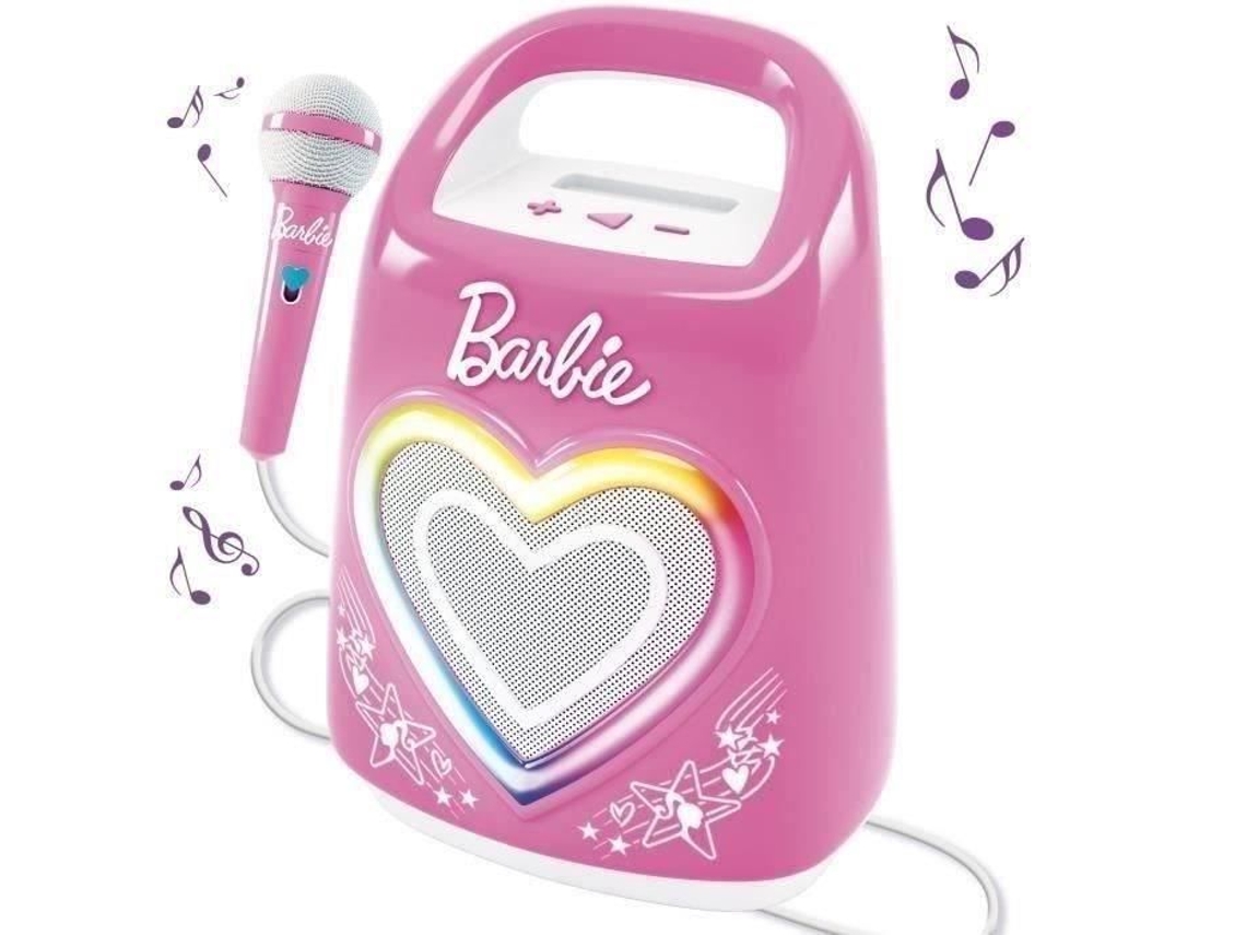 Altavoz Bluetooth Especial para Música y Karaoke con Barbie Lisciani -