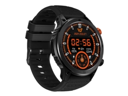 Reloj inteligente Weofly Conquer Black con pantalla AMOLED de 1,43 pulgadas, Bluetooth, llamadas, modos multideportivos, resistencia al agua IP68