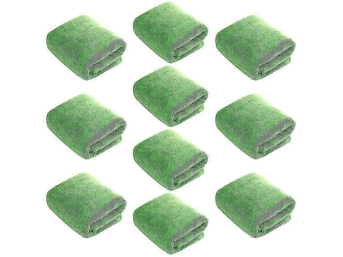 Toallas de peluquería (paquete de 10) de secado rápido para cabello, manos y rostro. Para usar en casa, salón, spa y barbería. Rosewell.