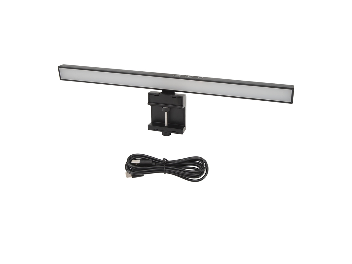 Lámpara Para Monitor De Portátil, Anti-luz Azul, Cuidado Ocular, Barra Led, 33 Cm, Abs