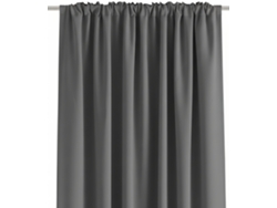Cortina Fruncida Gris Oscuro 140x280cm Kilava