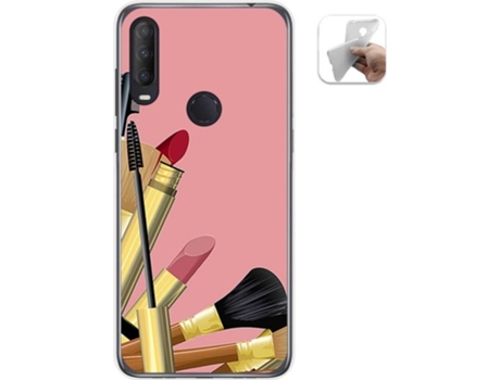 Carcasa Alcatel 1S 2020 TUMUNDOSMARTPHONE Brochas Multicolor