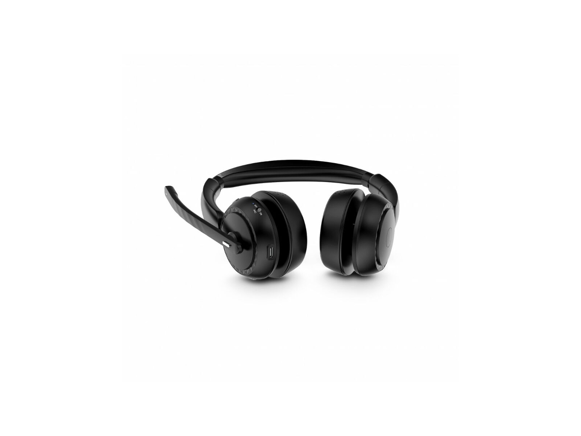 Auriculares Bluetooth con Micrófono URBAN FACTORY HBV70UF (Negro - Bluetooth)