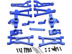 Piezas De Mejora Del Brazo Oscilante De Metal Para Hbx 16889 16890 Sg1601 Sg1602 1/16 Rc Azul