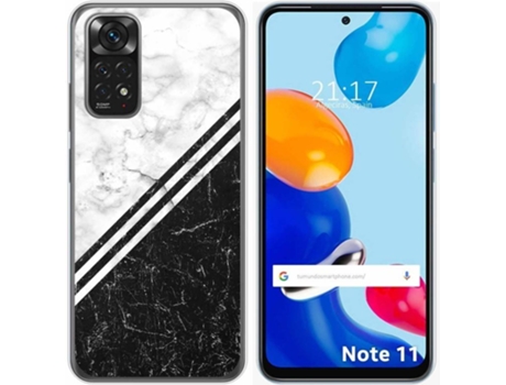 Carcasa Xiaomi Redmi Note 11 TUMUNDOSMARTPHONE Dibujos Mármol 01 Multicolor