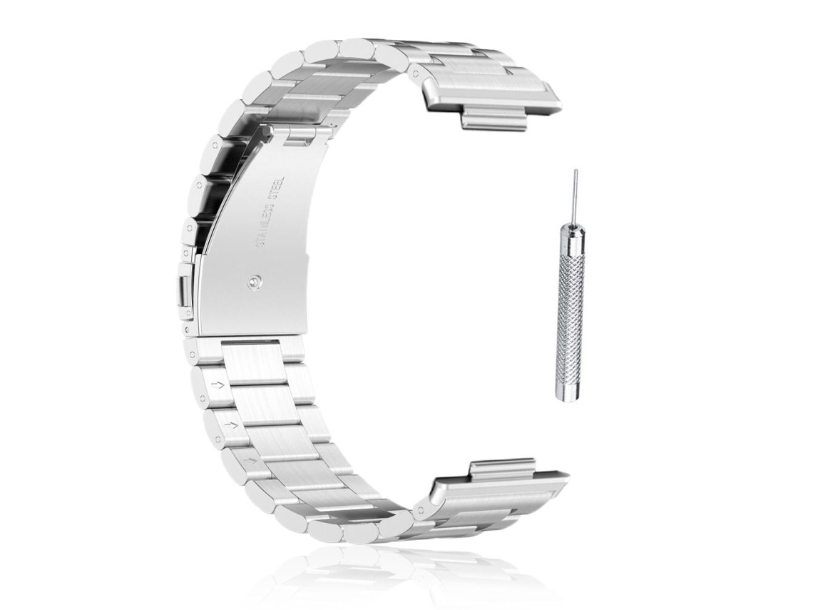 Correa De Acero Inoxidable De Repuesto Para El Reloj Inteligente Huawei Watch Fit2.