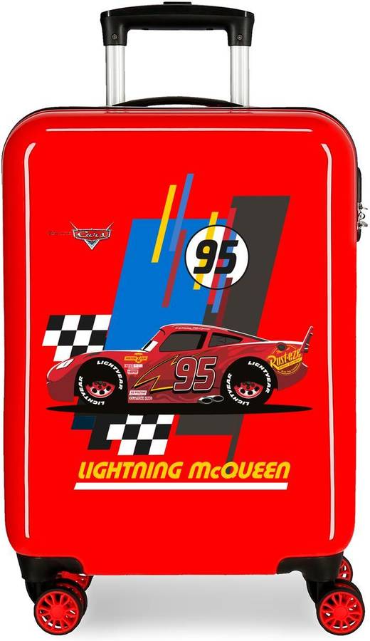 Maleta De Cabina lightning mcqueen con capacidad 34l disney