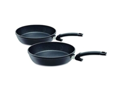 Sartenes Fissler Adamant Comfort 2 sartenes de aluminio de 28 cm y 24 cm antiadherentes y resistentes a los arañazos