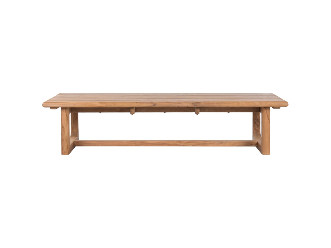 Mesa Centro Teca 180x70x40cm