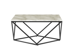 Mesa auxiliar BELIANI Malibu de MDF Beige 80x80x41