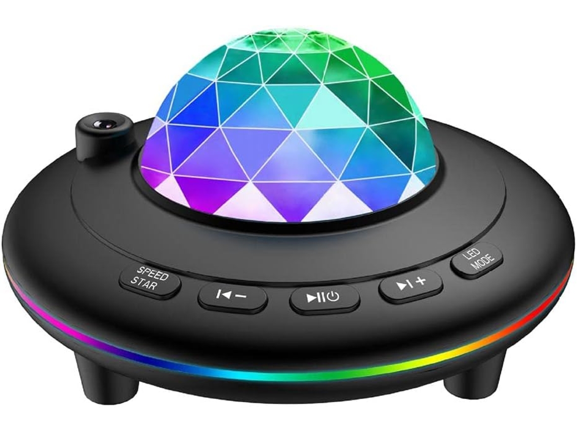 Proyector De Estrellas, Luz Nocturna Con Control Remoto, Altavoz Bluetooth Integrado