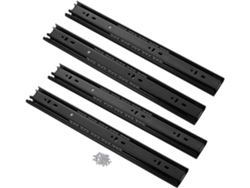 Guías Para Cajones De Montaje Lateral 250 Mm 10 Pulgadas Resistentes Duraderas Estas