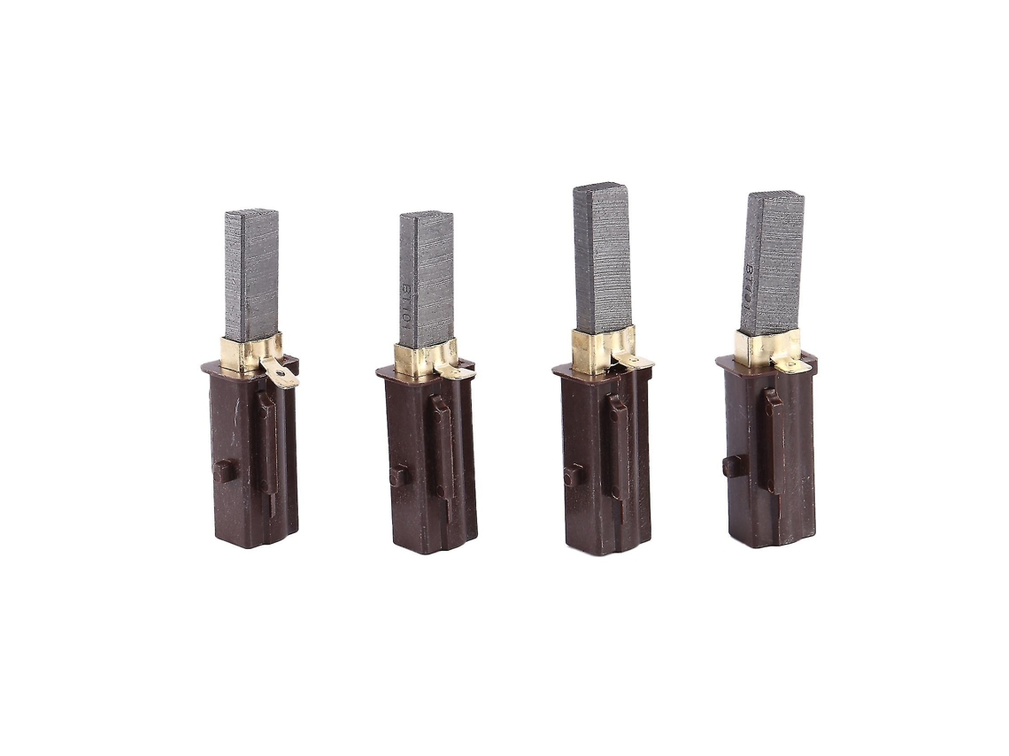 Paquete de 4 escobillas de carbón para motor de aspiradora. Compatible con Ametek Lamb 2311480 y 333261.