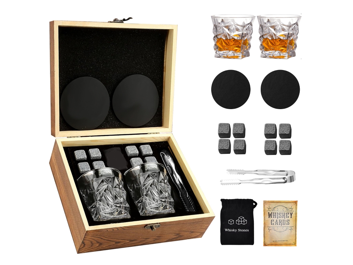 Juego De Vasos De Whisky - Copa Diamante Panoona