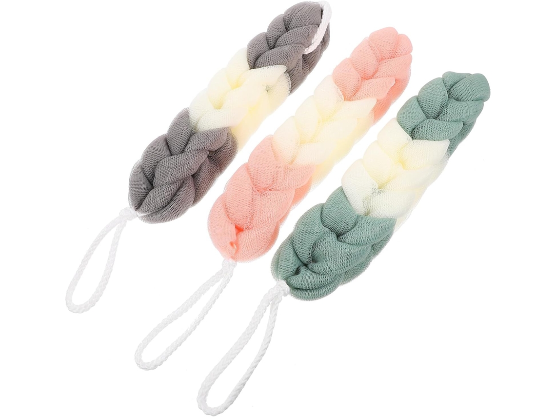 Juego De 3 Esponjas Exfoliantes Para El Baño