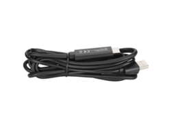 Convertidor de cable USB C a HDMI (4K HD, conexión para monitor/proyector/TV)