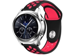 Correa Garmin Forerunner 945 G4M Negro, Rojo