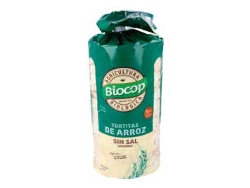 Tostas BIOCOP Tortitas Arroz sin Sal (200 g)