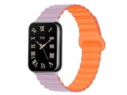 Pulsera para Xiaomi Band 9 Pro / 8 Pro - Silicona magnética reversible - Cierre bicolor