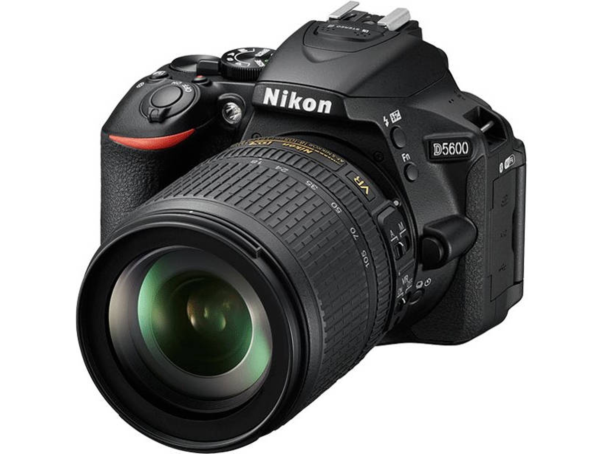 Kit Cámara Réflex NIKON D5600 + AF-P DX 18-55mm + AF-P DX 70-300mm (24.2  MP - Sensor: DX - ISO: 100 a 25600)