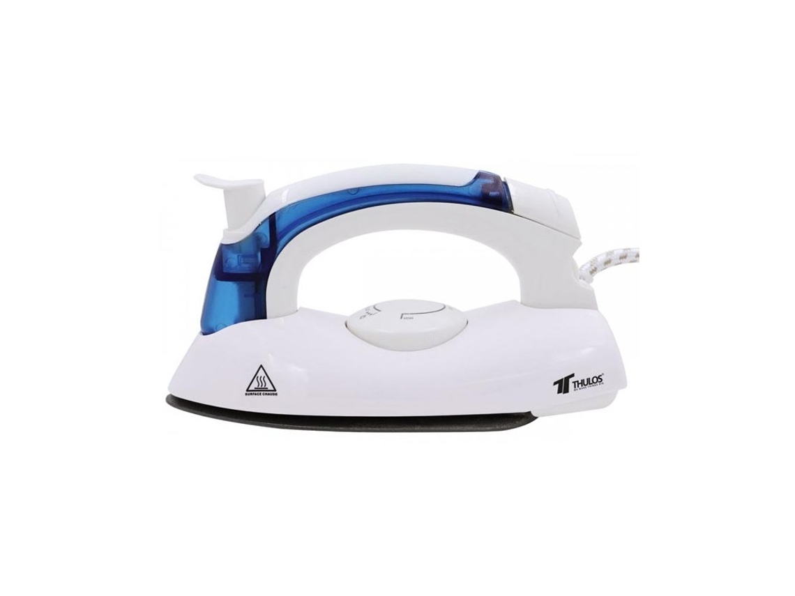 Plancha De Viaje Con Mango Plegable Thulos, Potencia 700w. Incluye Funda Y Vaso Medidor. Suinga