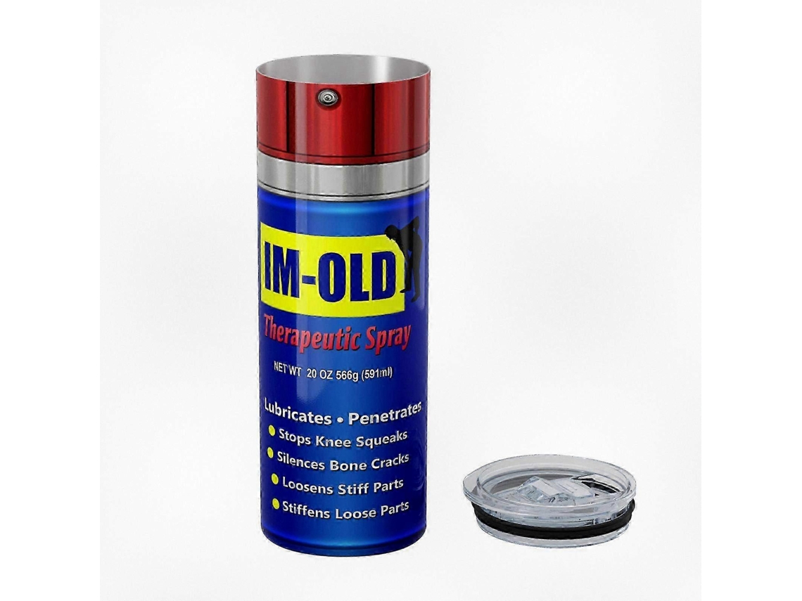Botella con filtro de aceite de estilo vintage con diseño de patrón sucio para mecánicos y aficionados a los coches. Ly Ebike
