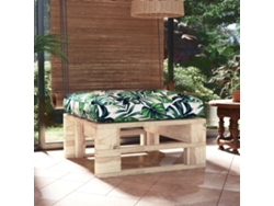Otomana de jardín de paletas de pino impregnado Wsd49257 Lovely Home